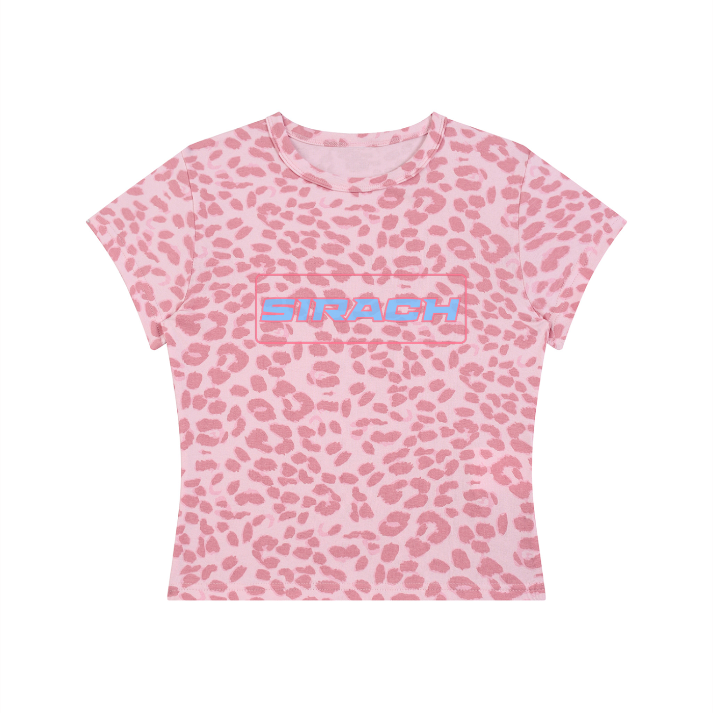 Leo Print baby tee